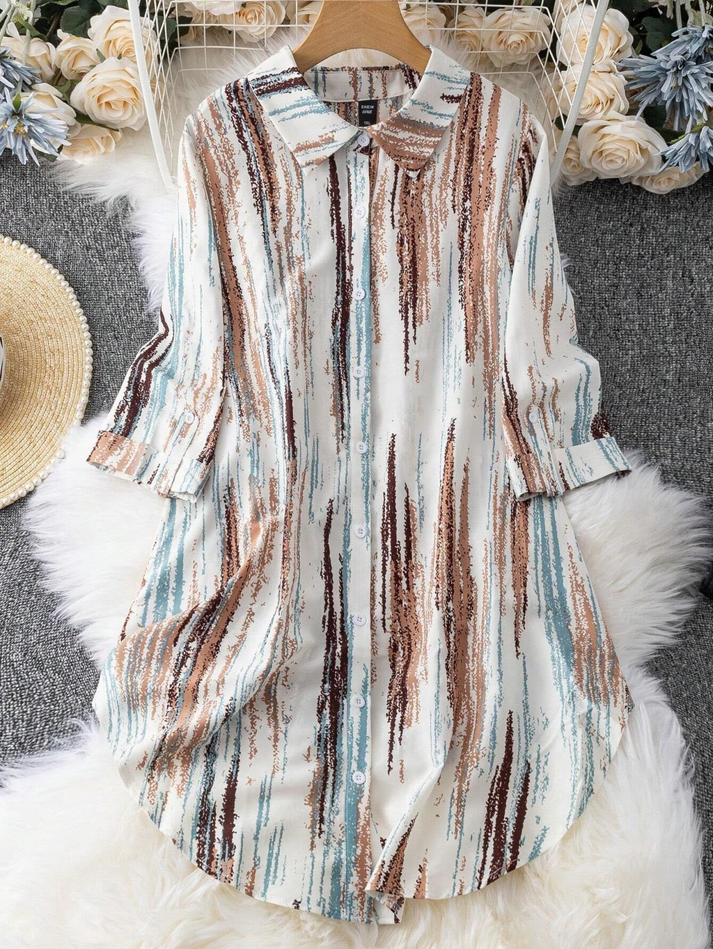 WesternStitch GEO PRINTED TANK MIDI DRESS WesternStitch