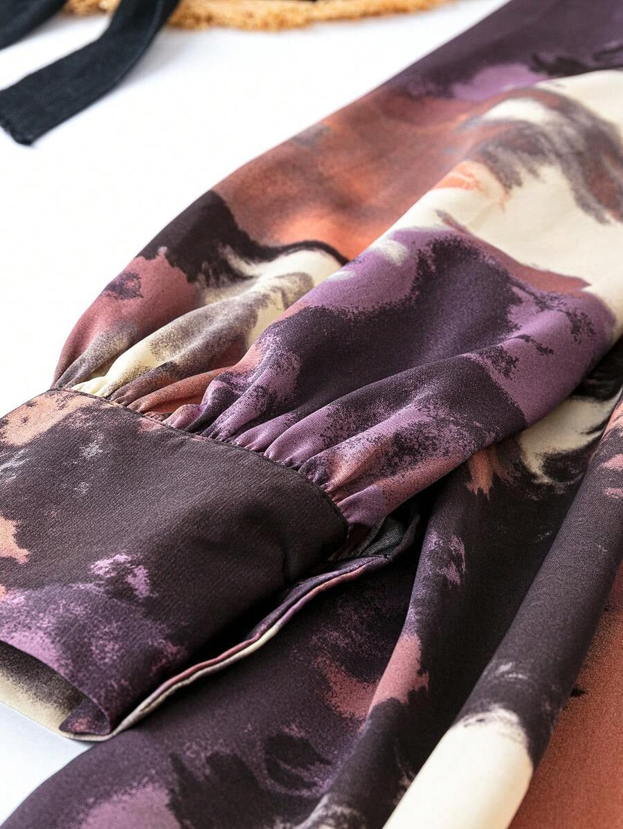 WesternStitch GEO PRINTED TANK MIDI DRESS WesternStitch