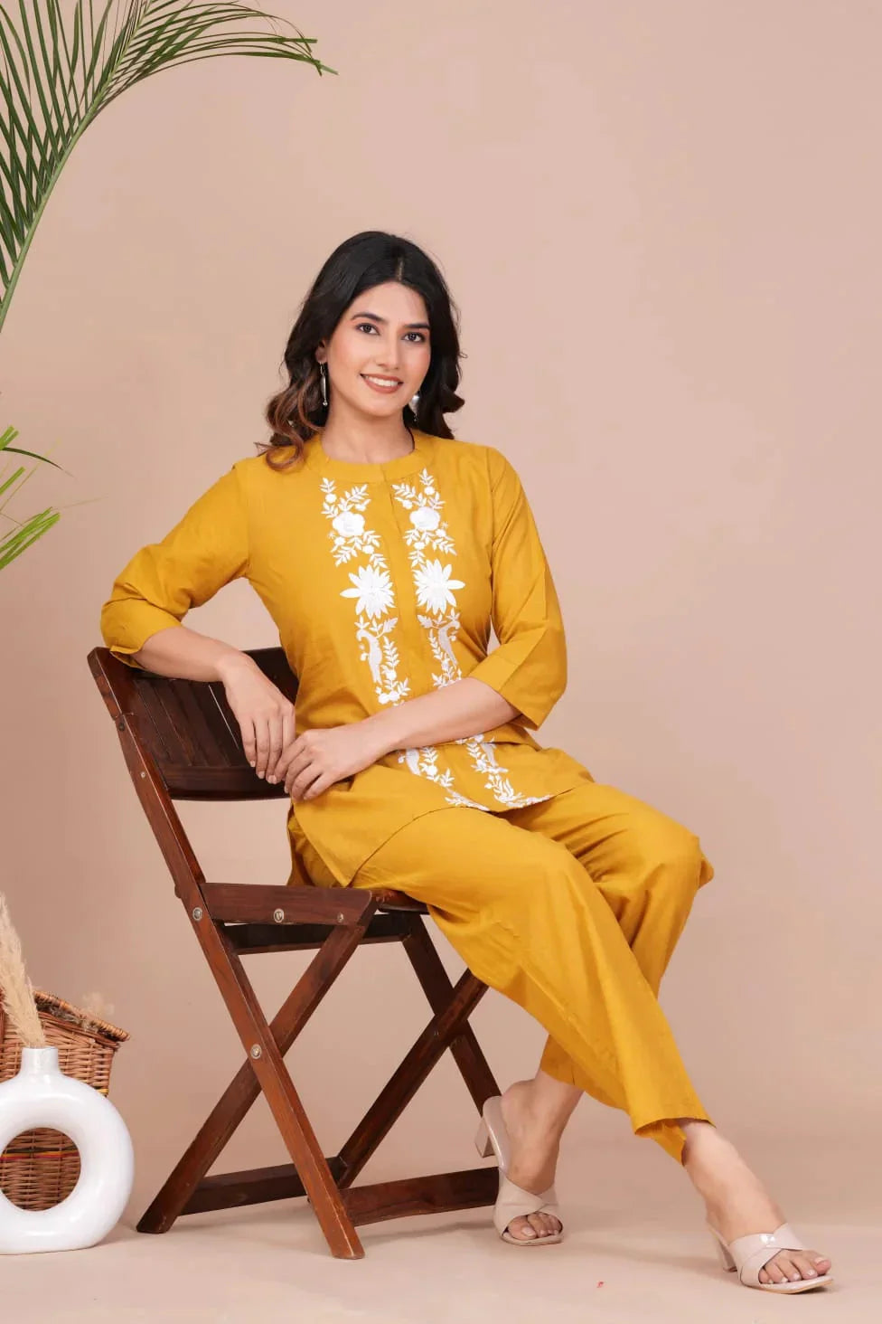 WesternStitch Designer Yellow Co-Ord Set WesternStitch