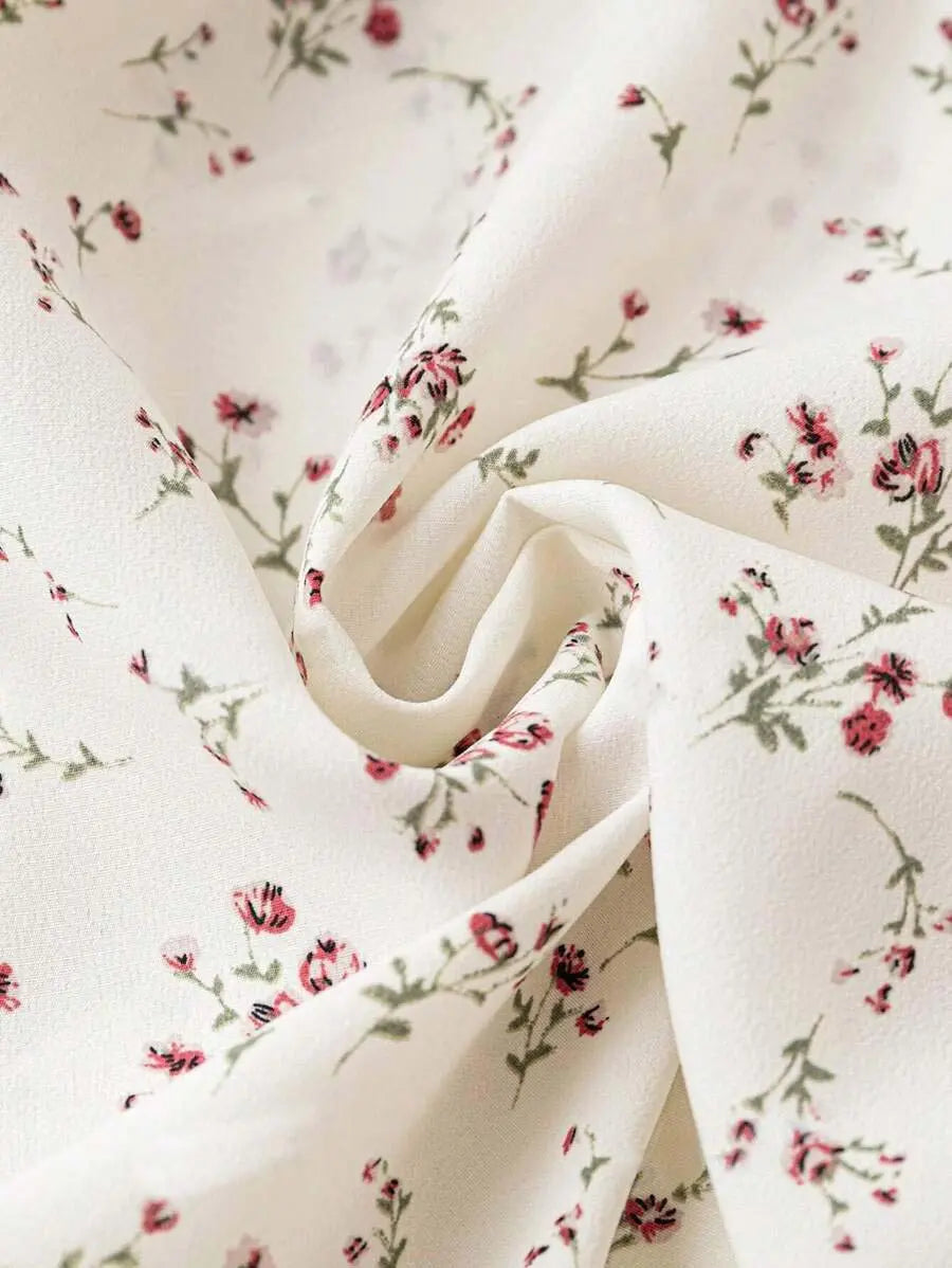 Cream printed designer top WesternStitch